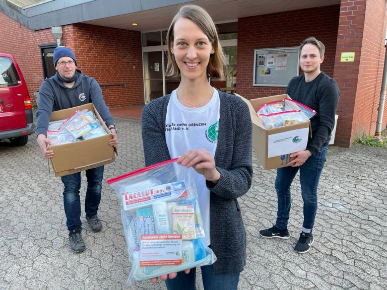 Regionalgruppe Münster: Unterstützung der deutschlandweiten Versorgung Obdachloser mit Hygiene-Tüten während der Corona-Pandemie
